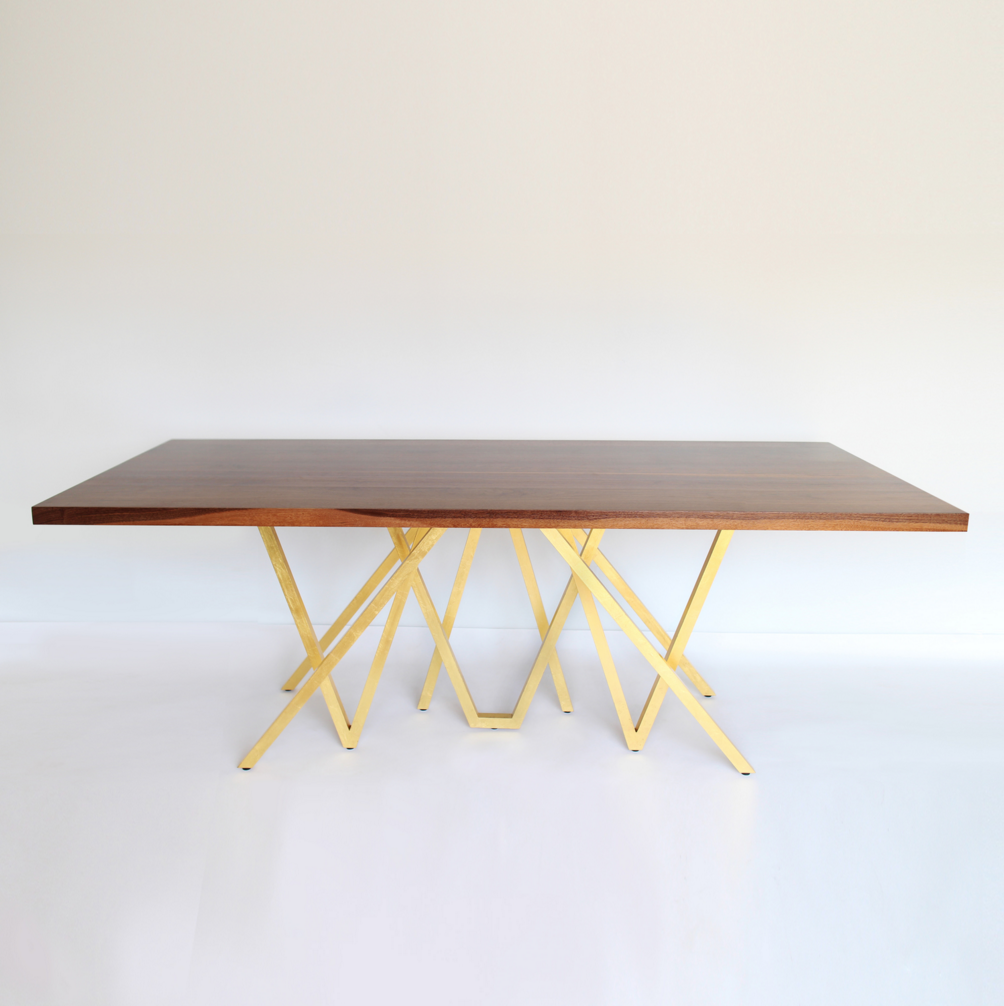"Golden Blaze" Dining Table - Photo compliments of Alex Drew & No One